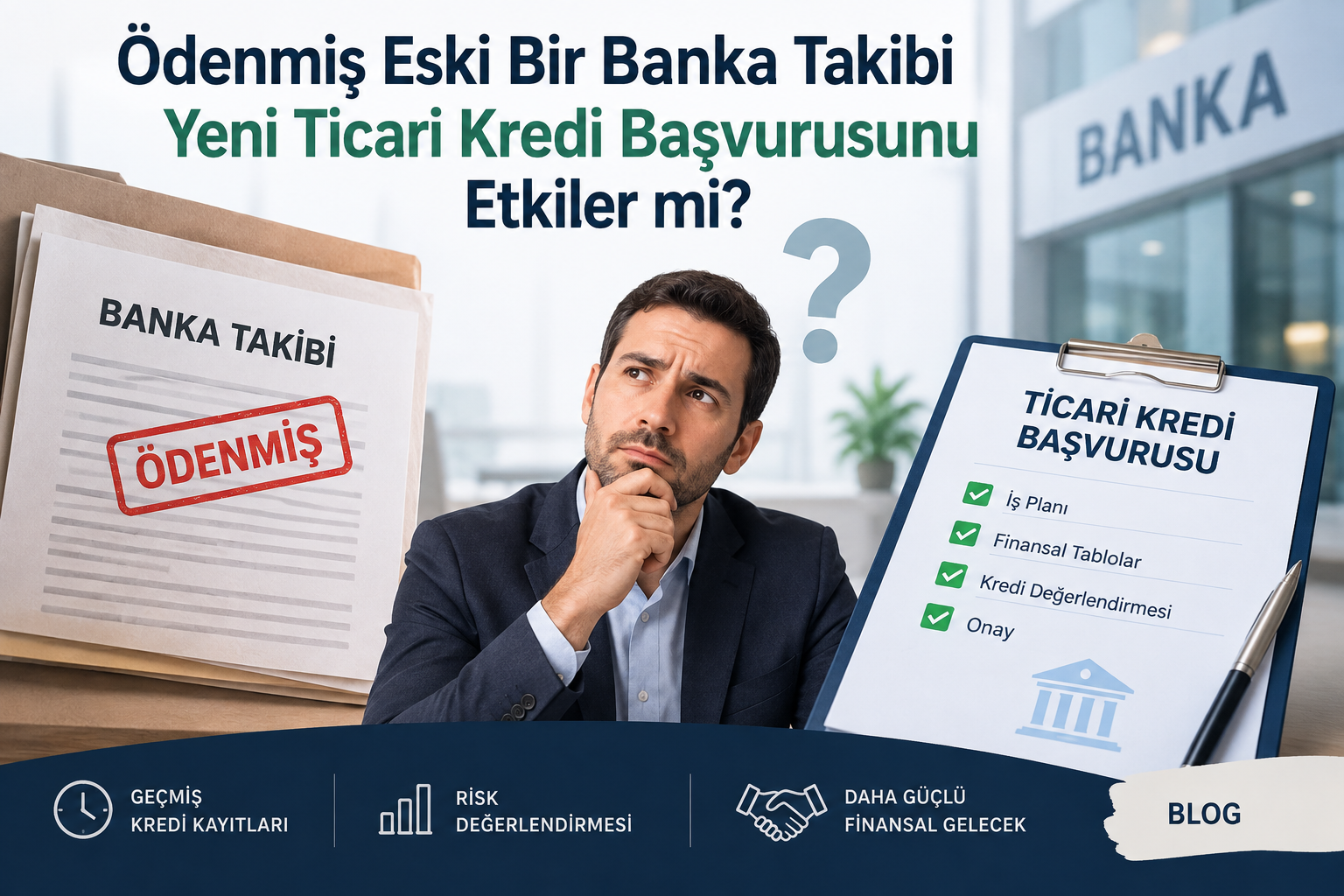 Ödenmiş Eski Bir Banka Takibi Yeni Ticari Kredi Başvurusunu Etkiler mi?